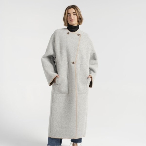 Rodebjer Reversible Tencha Coat - Picture 2 of 8